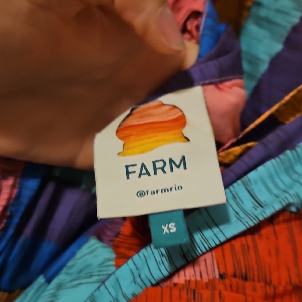FARM Rio Multicolor Striped Maxi Dress - Picture 2 of 3